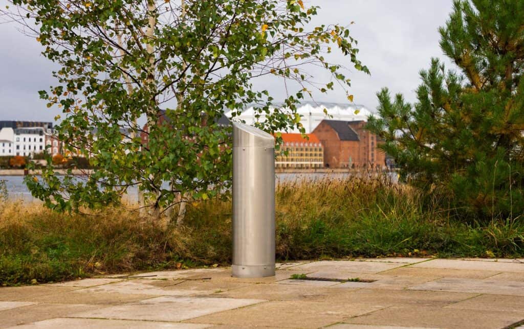 Robust drikkefontæne udendørs, udendørs vandpost eller frostfri vandpost i det offentlige rum